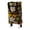 Brown, variant on Xingjin Rolling Grocery Cart, 23L Foldable Shopping Bag with Detachable Silent Wheels, Reusable Wheeled Tote for Supermarket, 6.1 Gallon
