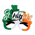 thumbnail image 3 of Novedad Patricio Shamrock Decoración Gafas Marco Foto Props Sombrero Gafas de lujo para disfraces Favores de fiesta Rugby Fútbol Estilo A Hugo  Anteojos de San Patricio, 3 of 9