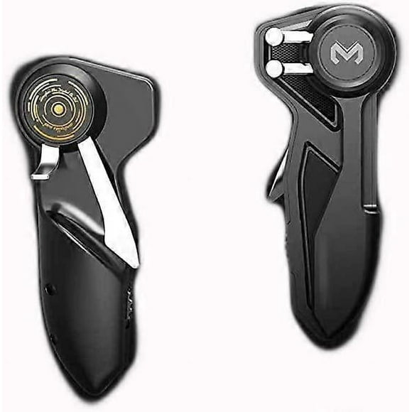 2Pcs Tablet Game Joystick Trigger Handle 6 Finger L1R1 Shooter Fire Aim Button Controller for iPad Tablet PUBG Game Accessories