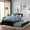 Espresso, variant on Harper & Bright Designs Twin size Platform Bed with Trundle, Espresso