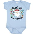 thumbnail image 3 of Inktastic Baby's 1st Christmas Santa with Candy Canes Boys or Girls Baby Bodysuit, 3 of 5