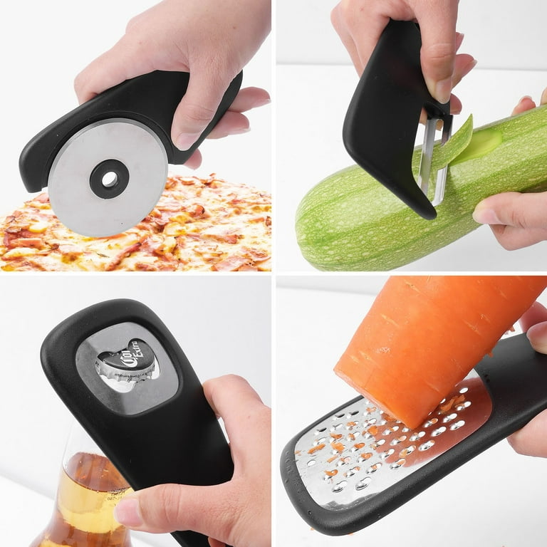 Kitchen Unique Gadgets Set 5 Pieces Space Saving Cheese Grater Fruit  Vegetable