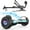 B02-Silver Combo, variant on UNI-SUN 8.5" Hoverboard with Seat Attachment, Off Road ALL Terrain Self Balancing Hoverboard