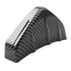 thumbnail image 5 of Difusor de labios de parachoques trasero del coche kusrkot 4 x Universal Negro, 5 of 8