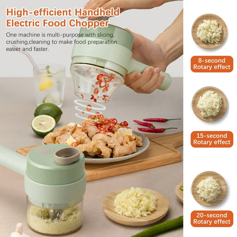 Vegetable Chopper - 15 in 1 Food Chopper with 8 Blades - Efficient and  Clean