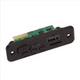 thumbnail image 4 of 2X Placa Decodificadora de MP3 Amplificador de Potencia de 5V 2X3W Decodificador Bluetooth 5.0 con Función de Llamada Módulo de Radio FM Compatible con Función MP3 / USB, 4 of 5