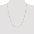 thumbnail image 4 of Auriga Fine Jewelry 14K Rose Gold 0.5mm Rope Chain Necklace 24inch for Women, 4 of 6
