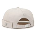 thumbnail image 1 of Nouveau Chapeau Guppi de Printemps, Chapeau de Rue Version Coréenne, Personnalité, Tuque, Chapeau Rond, Marin, Chapeau de Propriétaire, Café Beige de Niche pour Hommes et Femmes Taille Unique, 1 of 6