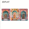 thumbnail image 3 of 2D Flat, 2D/FLAT India Illustration Jaipur Print Set of 3, Jaipur Posters, India Travel Posters, Indian Architectural Features Landscape Wall Art Decoration, India Painting India Gift Travel Gallery, 3 of 4