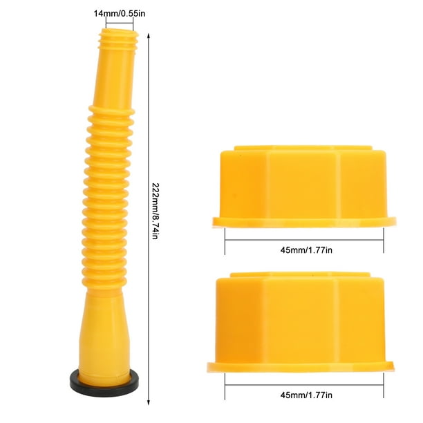 Gas Can Replacement Easy Gas Can Set Universal for Lawn Mower for Generator