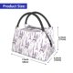 thumbnail image 2 of Fotbe Lavender Flowers Bolsa Térmica Portátil con Estampado, Bolsa de Entrega de Alimentos Aislada, Bolsa Reutilizable de Gran Capacidad para Comidas y Supermercado, 2 of 6