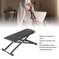 thumbnail image 5 of Yajisi 6-Height Adjustable Pedicure Foot Rest, Non-Slip Shower Foot Stool with 2 Toe Separators, 11.8 x 5.9 x 1.2 Inches, 5 of 7