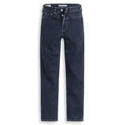 Levis Womens Premium Wedgie Straight Jeans Standard 27 Salsa Dark Stone Waterless