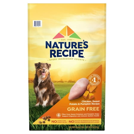 UPC: 0730521506117 | Nature′s Recipe Dry Dog Food  Grain Free Chicken  Sweet Potato & Pumpkin Recipe  24 lb. Bag