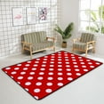 thumbnail image 4 of Crawling Indoor Carpet Play Mat Red Polka Dot for Living Room Bedroom Educational Nursery Floor Mat Area Rugs 60x39in Carpet Runner, 4 of 6