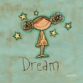 thumbnail image 2 of Tavoletti, Anne 26x26 Black Ornate Wood Framed with Double Matting Museum Art Print Titled - Dream, 2 of 4