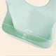 thumbnail image 3 of Baby Bib Silicone 2Set Soft Adjustable Feeding Bibs for Toddlers with Food Catcher for Clean and Organized Mealtime, 3 of 5