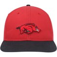 thumbnail image 2 of Youth Top of the World Cardinal Arkansas Razorbacks Maverick Snapback Hat, 2 of 4