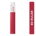 thumbnail image 1 of Labial líquido Maybelline Super Stay matte ink 080 ruler 5 ml, 1 of 4