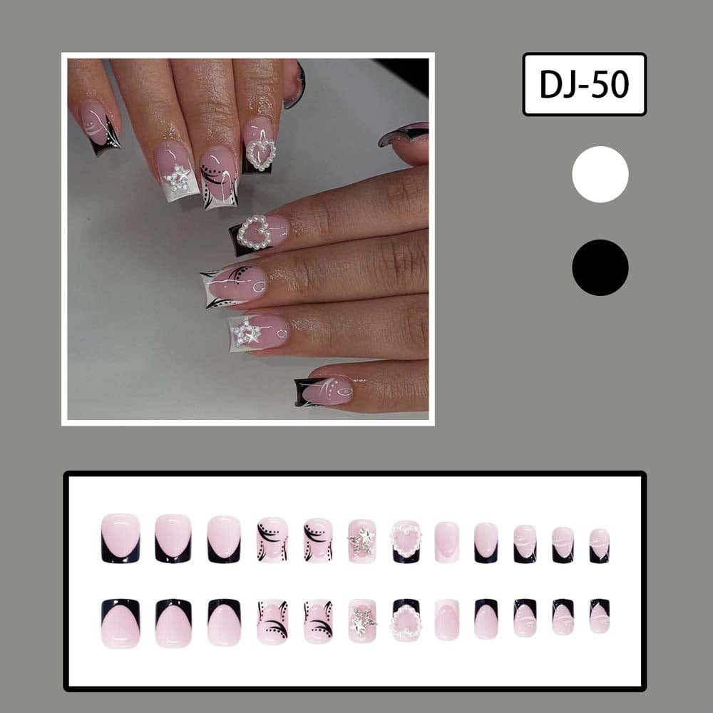 Fofosbeauty 24pcs Press on Nails, Artificial Acrylic Nails