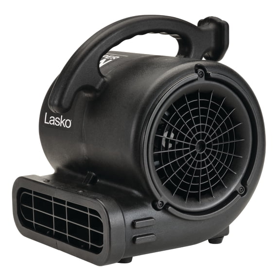 Lasko Super Fan Max 13" 3-Speed High Velocity, 2 Outlets Air Mover SF-20-BK
