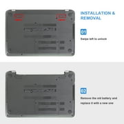 Laptop Battery for HP Spare 776622-001 775825-221 775625-141 LA03 LA03DF LA03031DF 776622-001 TPN-Q130 TPN-Q132 HSTNN-IB6R HSTNN-DB6N