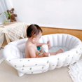 thumbnail image 4 of Baera infantil baera inflable suave portátil de PVC espacio grande agradable para la piel con tubo de desinflado para la sala de estar del hogar para viajes para nios pequeos ANGGREK No aplicable, 4 of 6