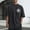 Black(New), variant on PNTUTB Summer Men's Casual Fashion Distressed Crew Neck Pullover Loose Comfortable Short Sleeve Tops