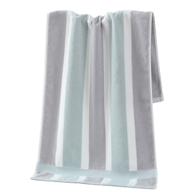 Striped towel Cover 13 X 28 Inch Household Absorbent Thick Soft towel