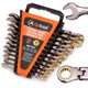 thumbnail image 1 of Juego de llaves Qnkaa Flexible Tracheting, 12 unidades, 8-19 mm, con Organiz, 1 of 6