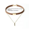 thumbnail image 4 of Minnieouse Collares Charm DIY Crafting Party Supplies Cadena decorativa para el cuello Banda para el cuello en capas para mujeres Adolescentes Type1 NO1, 4 of 6