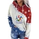 thumbnail image 2 of Pntutb Moda Mujer Navidad Impreso Blusa Suelta De Manga Larga Tops Casuales Sudaderas Con Capucha Pntutb Pntutb-5189, 2 of 6