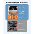 thumbnail image 3 of VEVOR Diesel Air Heater Diesel Parking Heater 8 kW DC 12-24V with Remote Control, 3 of 9