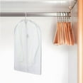 thumbnail image 5 of Pyaiiner Clothes Dust Bag Clear Garment Bag For Hanging Clothes Full Zipper Suit Bag Garment Cover For Wardrobe And Clothes Storage, 5 of 7