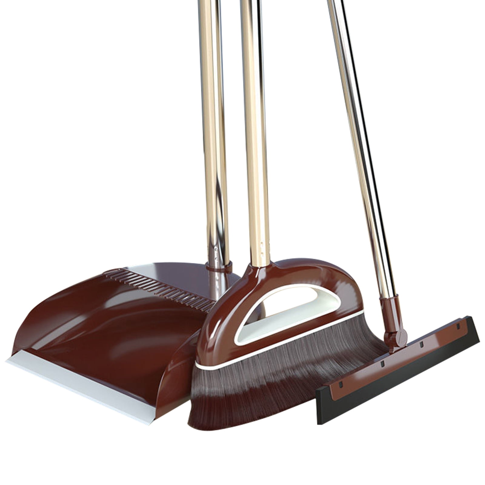 Brooms and Dustpans Sets Dust Pan and Broom with Long Handle Home