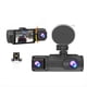 thumbnail image 1 of Cámara DVR para Coche, Wifi, 1080P, 3 Lentes, para Salpicadero, Grabadora de Vídeo de Vías, Videocámara para Salpicadero., 1 of 8