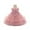 Pink, variant on Toddler Girls Flower Tulle Dress Sleeveless Birthday Party Gown Elegant Princess Formal Wear for Special Occasions