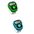 thumbnail image 1 of ziyahi Random Color Finger Counter Electronic Handheld with Sensitive Buttons Clicker Finger Ring Golf Digit Stitch Marker Save Power Type 1, 1 of 4