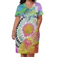 thumbnail image 3 of No hay lugar como el hogar vestido suelto con bolsillos vestidos de fiesta vestidos de mujer verano mujer 2025 vestido de noche, 3 of 7