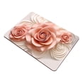 thumbnail image 2 of Tyidzon Front Door Mat Flower Pattern Diatomaceous Earth Bath Mat Bathroom Water Absorption Slip Resistance Easy Clean Floor Mat Clearance!, 2 of 5