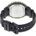 thumbnail image 2 of Casio Men's Youth W-218H-3AV Black Green Resin Quartz Sport Digital Watch, 2 of 7