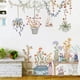 thumbnail image 1 of Extraíble Acuarela Colgante Maceta Pegatinas de pared Macetas Pegatinas de pared Plantas de colores Etiqueta de la pared Naturaleza Floral Colgante Etiqueta de la pared Murales de arte JAMW Sencillez, 1 of 5