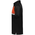 thumbnail image 3 of Holloway S Prism Bold Polo Black/Orange 222576, 3 of 5