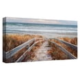 thumbnail image 4 of Masterpiece Art Gallery Dune Crossing Ocean By Studio Arts Canvas Art Print 24" x 48", 4 of 4