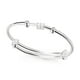 thumbnail image 4 of Fiudx Pulsera de Plata 925, Brazalete Ajustable para Mujer, Diseño Único de Hojas para Un Estilo Moderno, Perfecto para Uso Diario o Ocasiones Especiales, Regalo Considerado para Cumpleaños y Festivi, 4 of 6