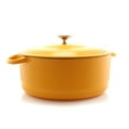 thumbnail image 4 of Chantal Enameled Cast Iron Cookware, 7 quart Dutch Oven, Marigold, 4 of 7