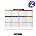thumbnail image 7 of 2027 Full Desk Calendar - 11 x 17” Large Size 12 Month Planner - 2 Sided Vertical/Horizontal Reversible - Printed on Thick & Durable 80lb Cardstock (216 GSM) - 2 Per Pack, 7 of 7