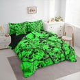 thumbnail image 3 of Feelyou Tree Branches Kids Bedding Comforter Set 7pcs, Green Plant Botanical King Bedding Sets, Rustic Farmhouse Reversible Bed Sheets, Luxury Bedroom Decor, 3 of 8