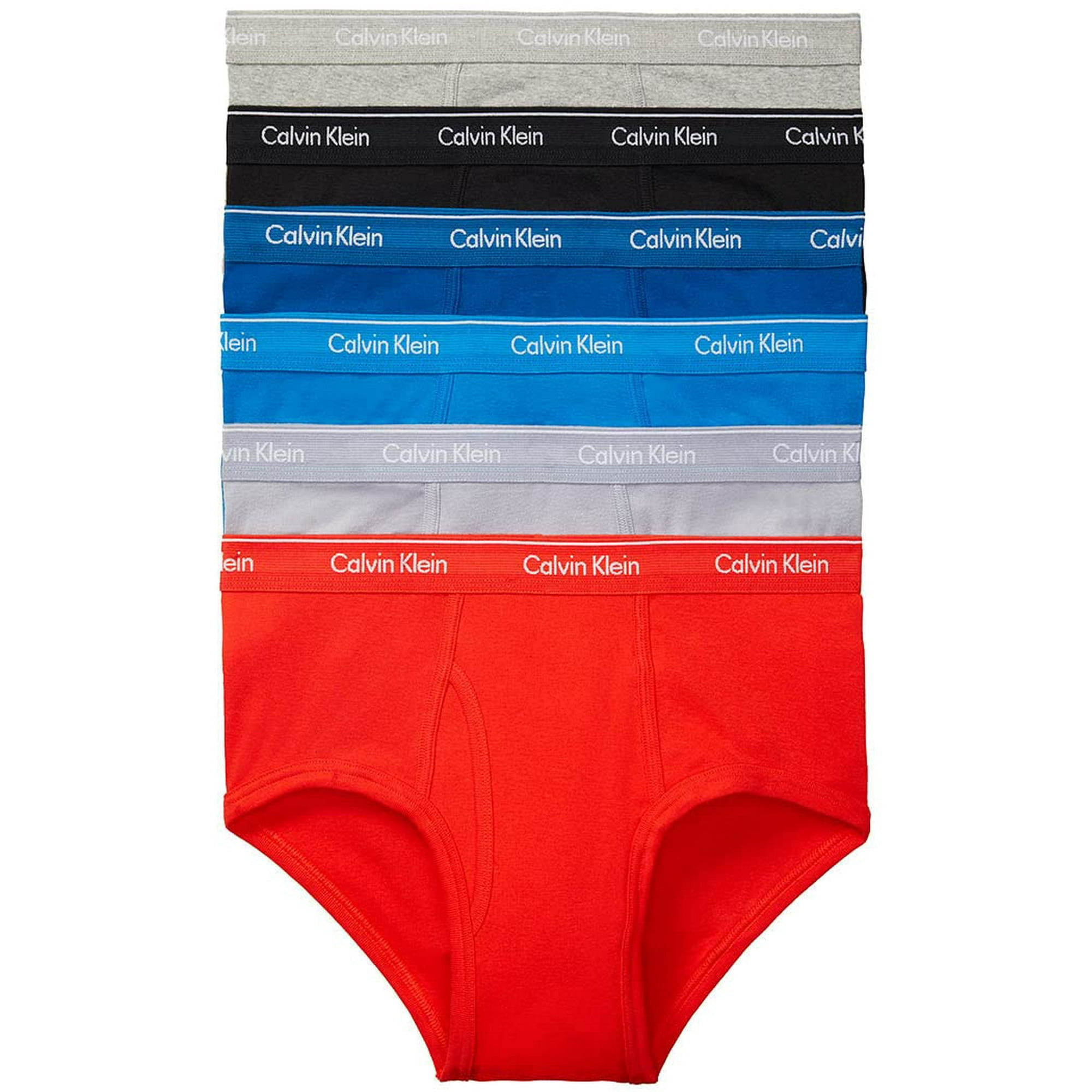 Calvin Klein Men's Underwear Cotton Classics 6-Pack Brief, Ocean HUE,  Tuscan Terra Cotta, Grey Heather, DEEP Moat Blue, Storm Cloud, Black, XL |  Walmart Canada