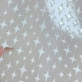thumbnail image 3 of Pnellth Manicure Decal Non-fading Gloss Easy Paste Self Adhesive DIY Ultra Thin White Golden Black Silver Nail Shining Star Decal Nail Supplies White, 3 of 5